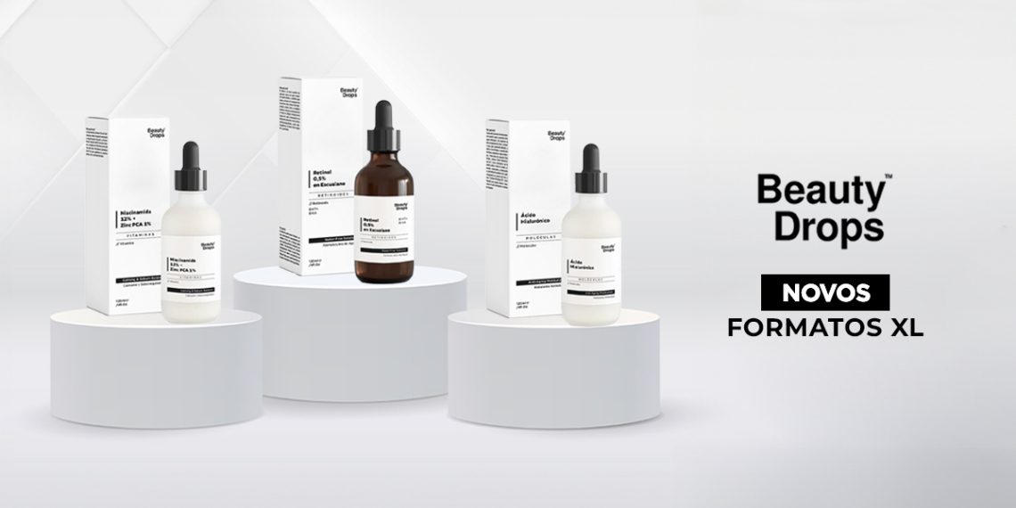 Poupa com os produtos da Beauty Drops em tamanho XL 42 BEAUTY DROPS