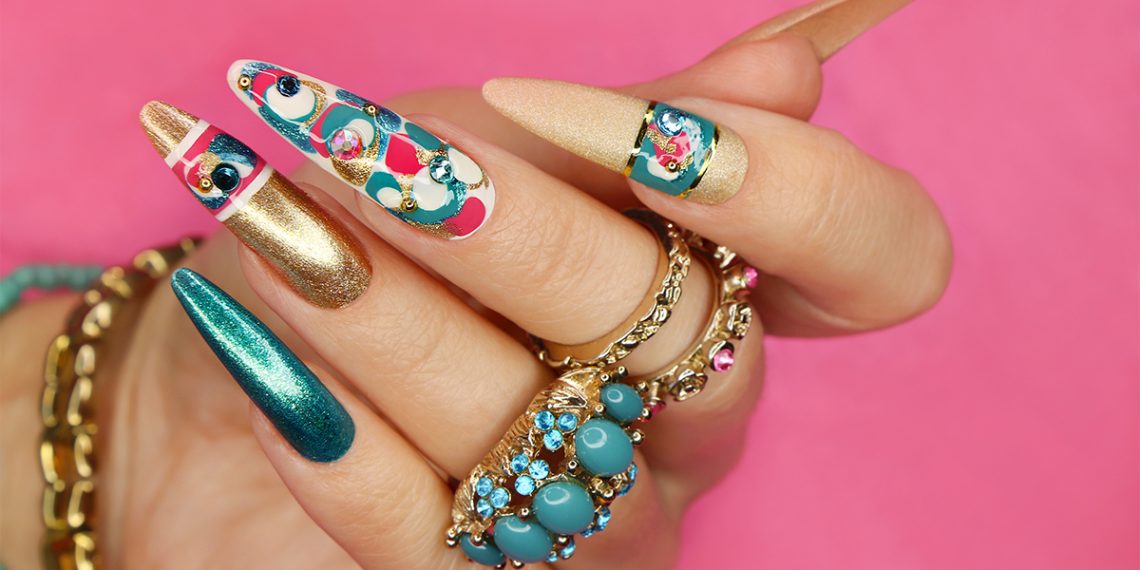 Ideias criativas para unhas acrílicas que vais adorar 21 unhas acrílicas