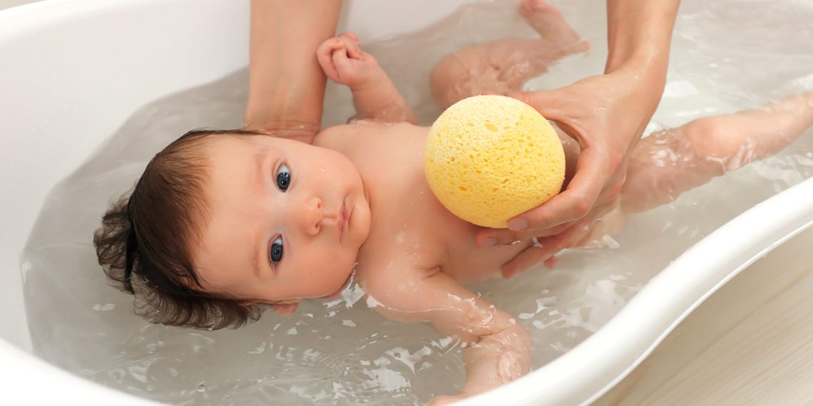 ESPONJA BANO BEBE