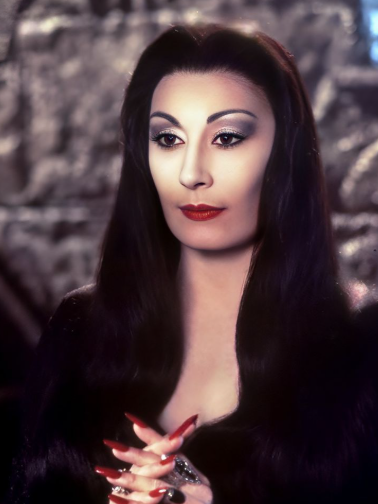 morticia addams edited