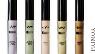 Correctores HD Concealer Wand de Nyx: swatches