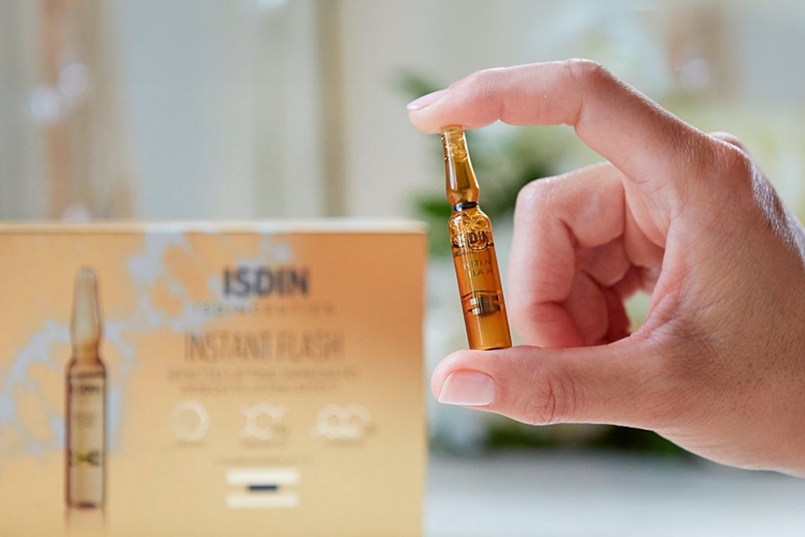ISDIN AMPOULES INSTANT FLASH EFECTO LIFTING (5 AMPOULES) – Cremas