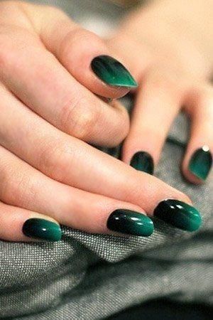 Estas son las ideas sencillas de uñas verdes decoradas