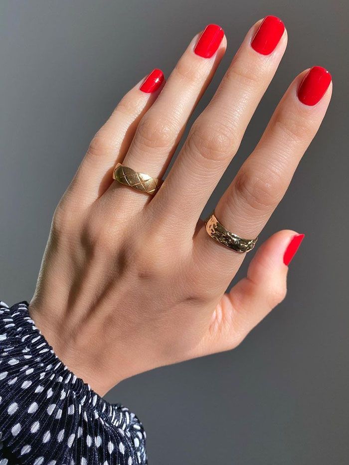 Si tienes las uñas cortas, la manicura italiana será tu mejor aliado