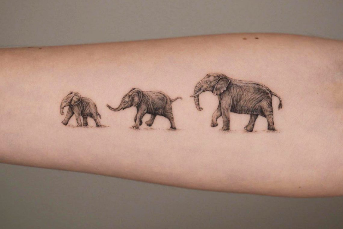 Te contamos la historia de los tatuajes de elefantes