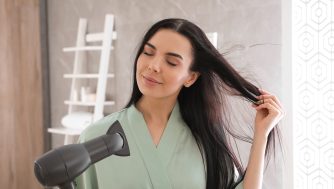 Cómo alisarte el pelo con secador