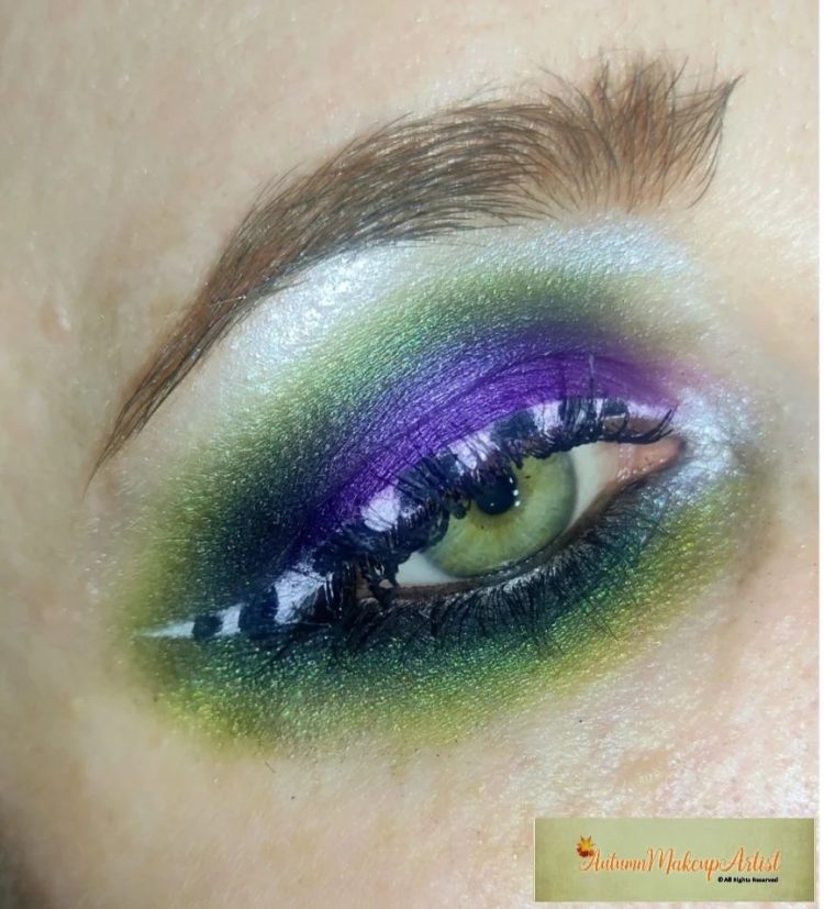 Maquillaje de Beetlejuice para hombre: fáciles de hacer