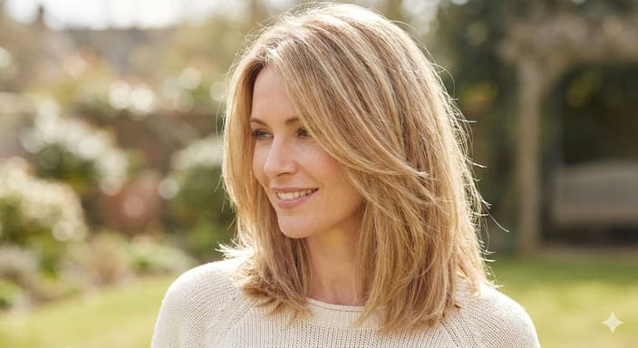 corte pelo long bob con capas