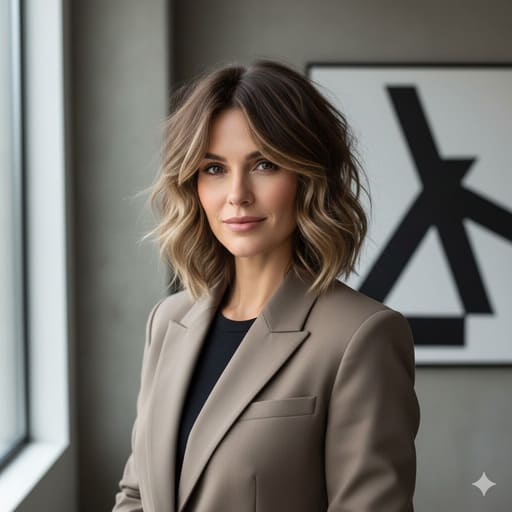corte pelo long bob texturizado