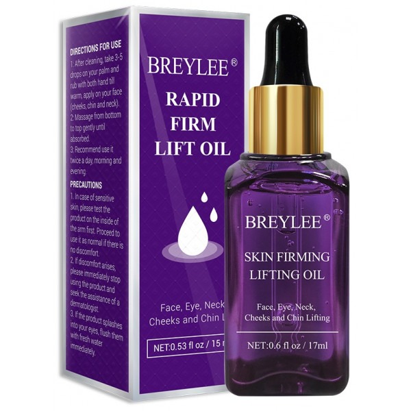Un aceite facial efecto lifting de Breylee (4,99 €)